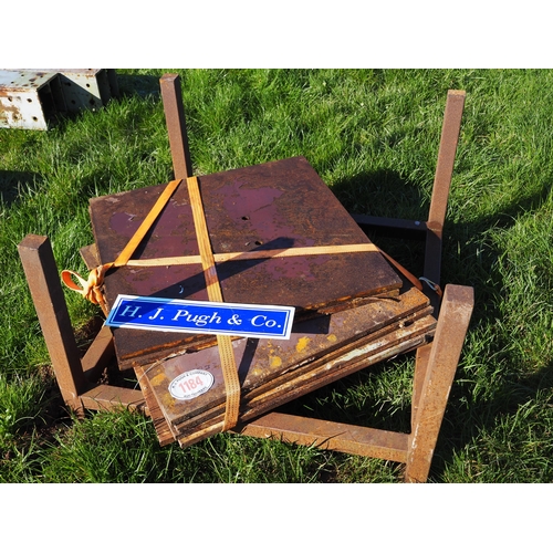 1184 - Steel plate and stillage - 8