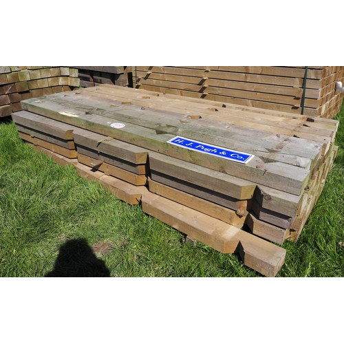 979 - Fenceposts 2.4m x 125 x 75 - 40