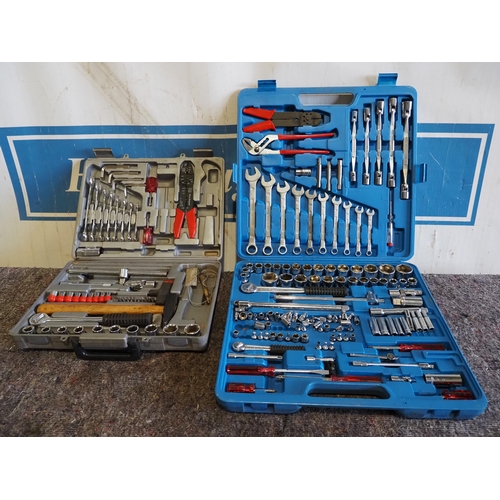 589 - 2 Large engineers tool kits