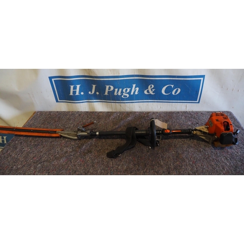 605 - Stihl HL75 K petrol long reach hedge cutter