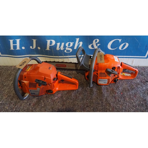 612 - Husqvarna 435 chainsaw and Husqvarna 55 chainsaw body