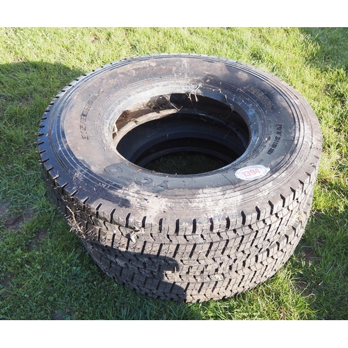 1394 - Yoto 315/80R 22.5 tyres - 2