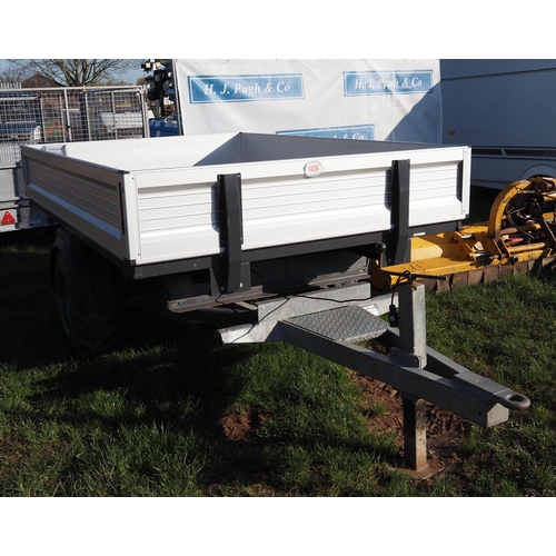 1406 - Western single axle trailer