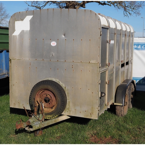 1459 - Ifor Williams twin axle stock box