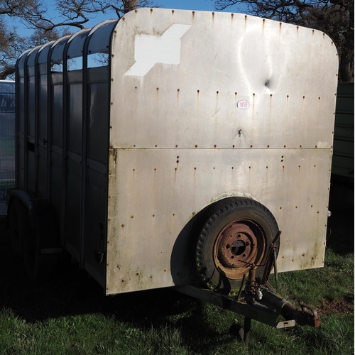 1459 - Ifor Williams twin axle stock box