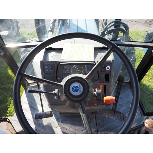 1470 - Ford 5030 tractor. C/w Trima loader and bucket. Showing 4521 hours. Runs and drives. Reg M686 PFO. A... 