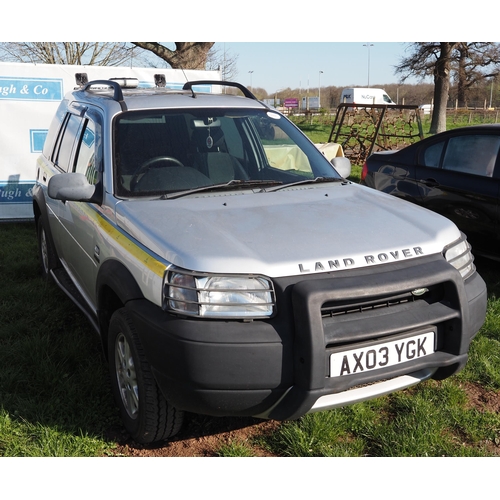 1484 - Land Rover commercial Freelander. MOT until 26/11/23. V5  and keys in office