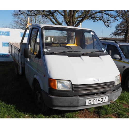 1485 - Ford Cargo/Transit. MOT until 4/01/24. Reg. G101 FOV. V5 and keys in office