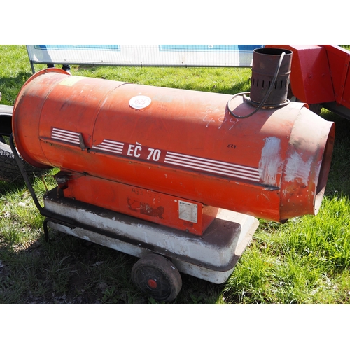 1525 - Oil workshop heater