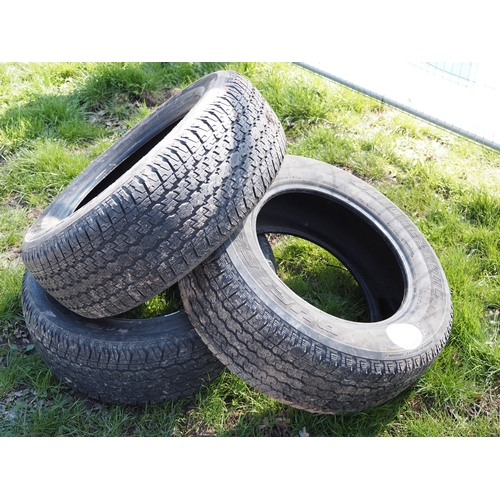 1526 - Bridgestone 265/80 x 18 tyres - 3