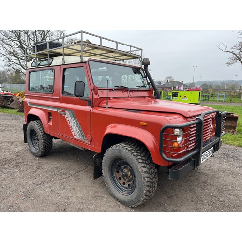 1468A - Land Rover 90 county. 2.5 turbo diesel. Runs and drives well. MOT until 12/8/23. 151,000+ miles. C/w... 