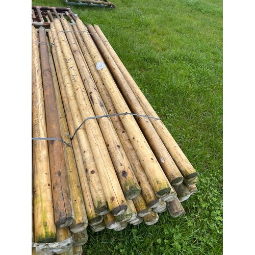 1153A - Round posts 8' x 3½