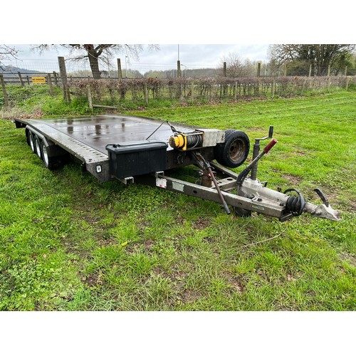 1526B - Brian James tilt trailer with winch