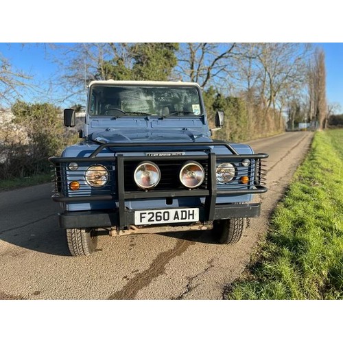 1575 - Land Rover Defender 90. 1988/89. Diesel. 167338 miles. Full 12 months mot, rear seats fitted, brand ... 