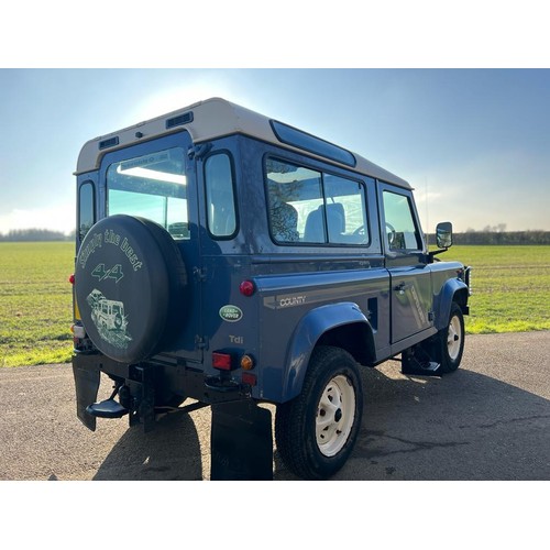 1575 - Land Rover Defender 90. 1988/89. Diesel. 167338 miles. Full 12 months mot, rear seats fitted, brand ... 