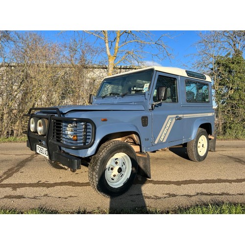 1575 - Land Rover Defender 90. 1988/89. Diesel. 167338 miles. Full 12 months mot, rear seats fitted, brand ... 