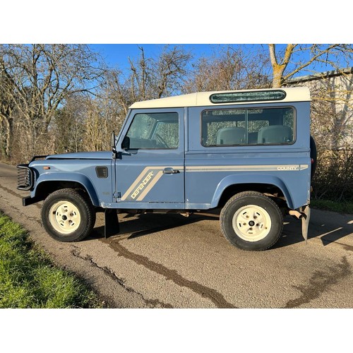 1575 - Land Rover Defender 90. 1988/89. Diesel. 167338 miles. Full 12 months mot, rear seats fitted, brand ... 