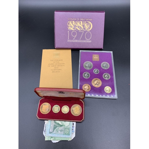 273 - Boxed set of Great Britain and Jersey coins