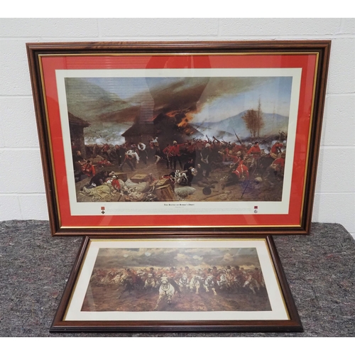 290 - 2 Framed prints - The Battle of Rorke's Drift 24