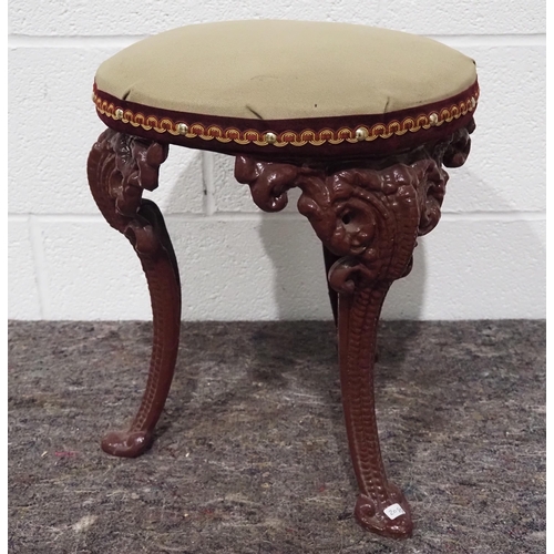 69 - Cast Iron pub stool