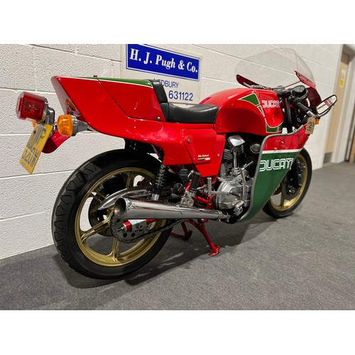 841 - Ducati Mike Hailwood Replica, 1981, 900cc.
Frame no. DM900R901794
Engine no. DM86009253
Full engine ... 