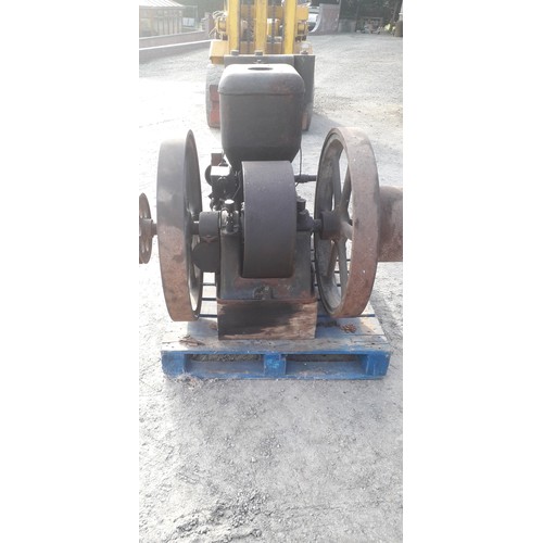 1407 - Ruston Hornsby 8AP, 8HP. Barn find in original condition, mechanical oiler, magneto recently overhau... 