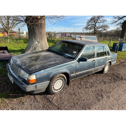 1579 - Volvo 760 6 cylinder turbo diesel. 1989. VW engine for restore. Reg. G702 VJF. V5 and keys in office