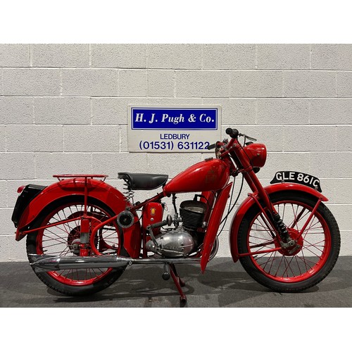 973 - BSA Bantam D1 motorcycle. 125cc. 1965. Frame No- BD2582019.
Engine No-DDB19062. Ex GPO Telegram deli... 