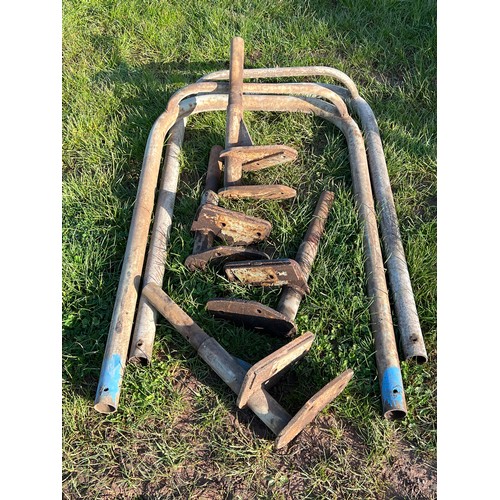 Massey Ferguson roll over frames and brackets - 2