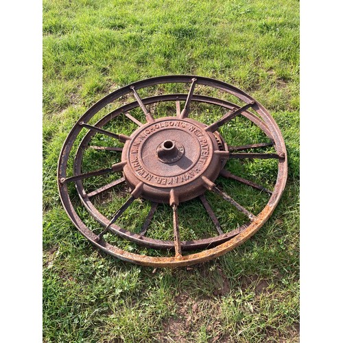 1474 - Nicholson’s cast iron wheels -2