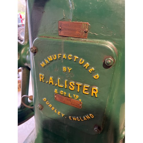 1434A - Lister N stationary engine 7HP