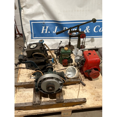 1451B - BSA engines- 2, Maytag engine and Tecquipment