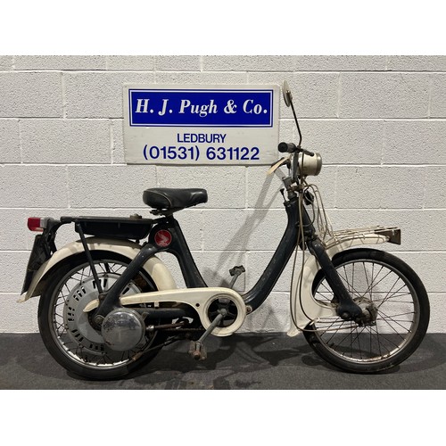 Honda P50 4 stroke moped. Totally original and complete. Turns over