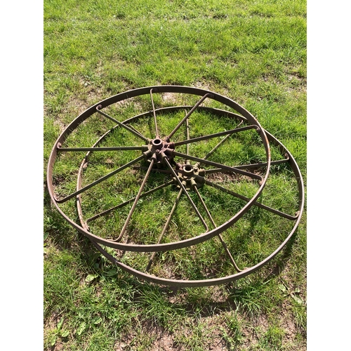 1500 - Bamford cast iron wheels