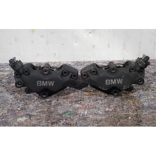 633 - Pair of BMW 4 pot callipers