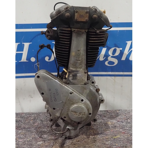 641 - BSA B31 engine 1958/60. Engine No. GB31-2339, alternator model