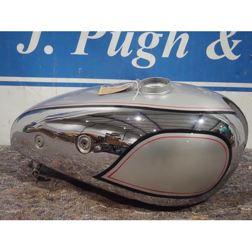 661 - Norton ES2 fuel tank with resprayed top