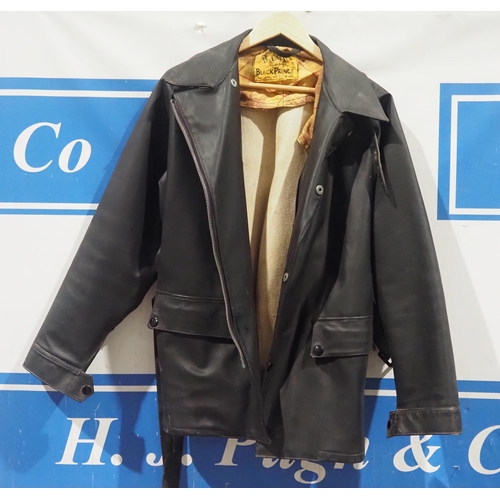 687 - Belstaff Black Prince motorcycle jacket