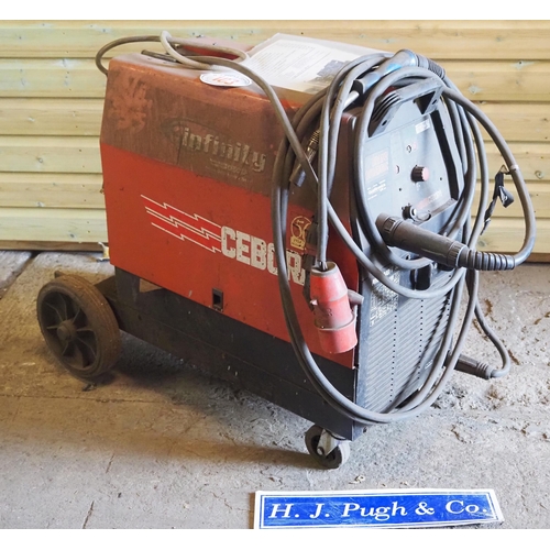 103 - Cebora Bravo Synergic compact MIG welder, 3 phase