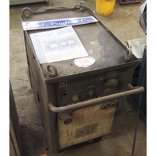 119 - Compact 350 MIG welder, 3 phase