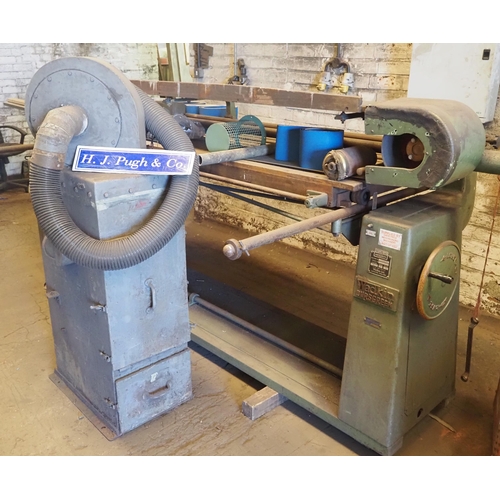 150 - Wadkin pad sander with dust extractor