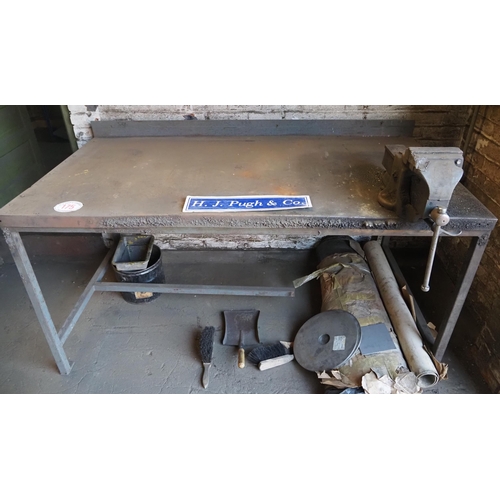 175 - Metal workbench 72 x 36