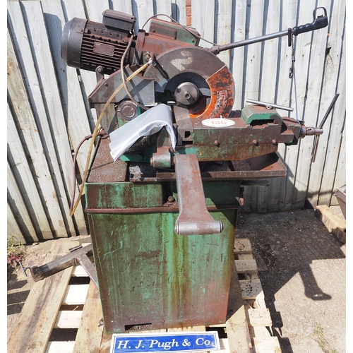 186 - Super Brown 350/45 cut off machine