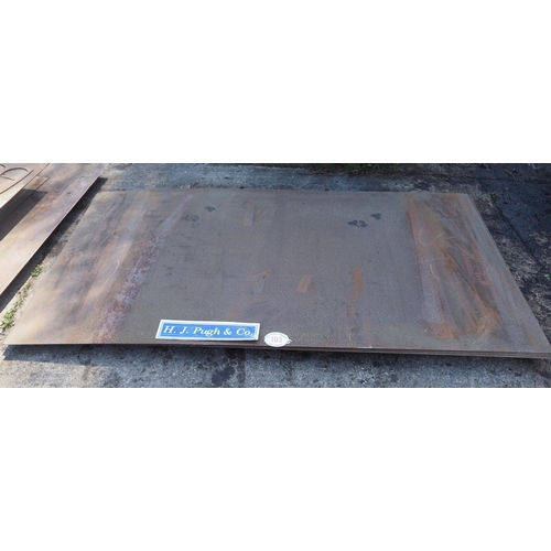 193 - Mild steel plate 4mm, 8ft x 4ft - 4