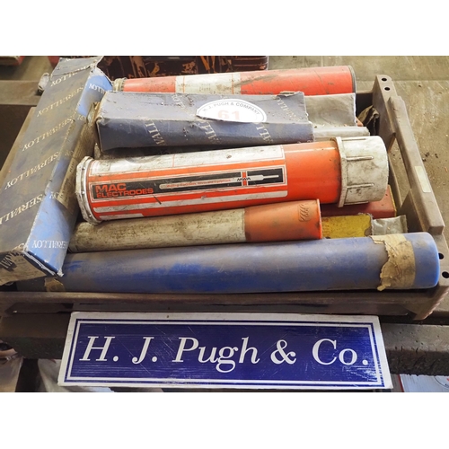 61 - Assorted arc welding rods