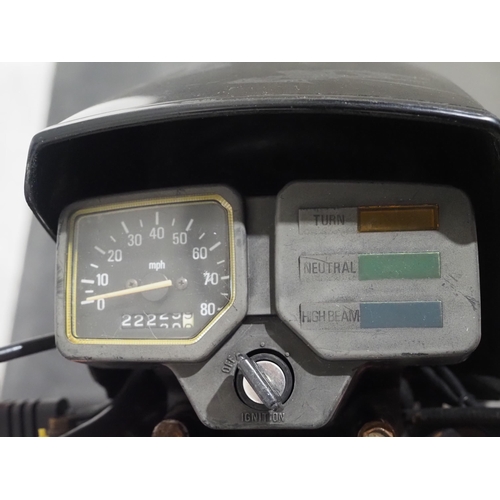 Yamaha DT50 motorcycle project, 1990, 49cc. Has been stored