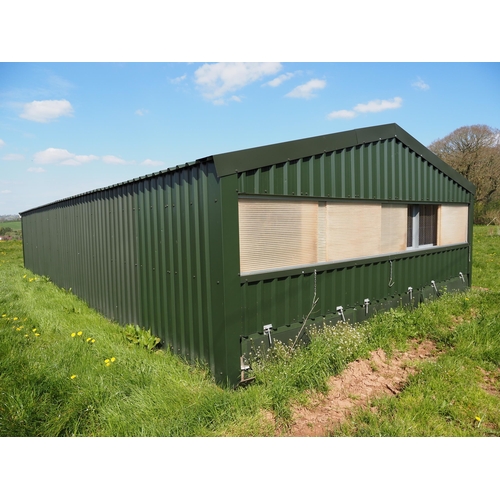 94 - Poultry shed 20ft x 38ft. to be dismantled and removed by the purchaser within two weeks