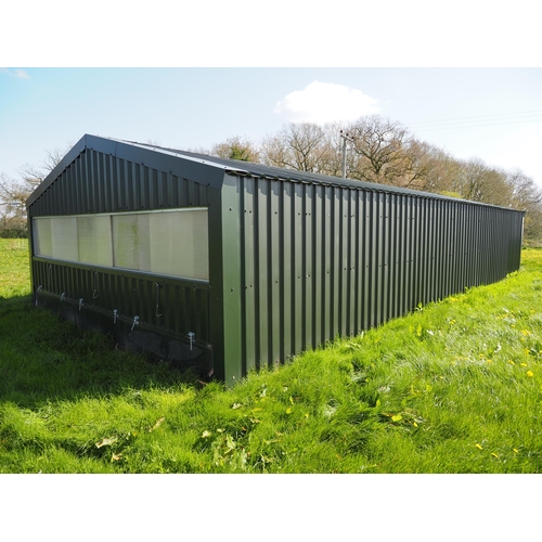 94 - Poultry shed 20ft x 38ft. to be dismantled and removed by the purchaser within two weeks