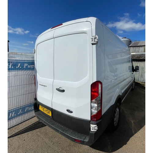 127 - Ford Transit fridge van. 2016 Runs and Drives. 1 owner from new. 120,000 miles showing. Reg. YT16 HS... 