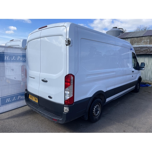 128 - Ford Transit fridge van. 2015. Runs and Drives. 230,000 miles. Standby fridge. Reg. YP65 TMY